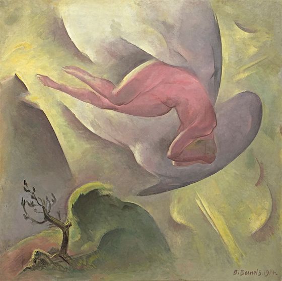 Benno Berneis, Stürzender Engel, 1914