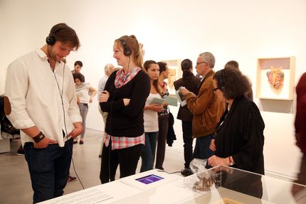 Eröffnung der Ausstellung "Dada Afrika. Dialog mit dem Fremden" in der Berlinischen Galerie, 4.8.2016, Foto: Amin Akhtar Eröffnung der Ausstellung "Dada Afrika. Dialog mit dem Fremden" in der Berlinischen Galerie, 4.8.2016, Foto: Amin Akhtar