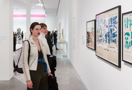 Eröffnung der Ausstellung "Eduardo Paolozzi. Lots of Pictures, Lots of Fun" in der Berlinischen Galerie, 8.2.2018, Foto: Harry Schnitger Eröffnung der Ausstellung "Eduardo Paolozzi. Lots of Pictures, Lots of Fun" in der Berlinischen Galerie, 8.2.2018, Foto: Harry Schnitger