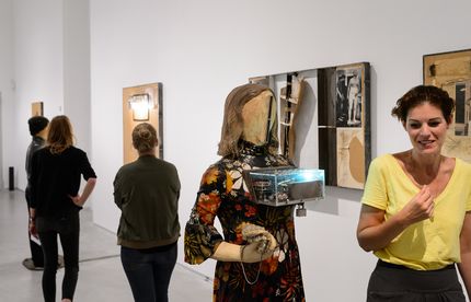 Eröffnung der Ausstellung "Andreas Greiner. Agentur des Exponenten", GASAG Kunstpreis 2016 in der Berlinischen Galerie, 14.9.2016, Foto: Harry Schnitger Eröffnung der Ausstellung "Andreas Greiner. Agentur des Exponenten", GASAG Kunstpreis 2016 in der Berlinischen Galerie, 14.9.2016, Foto: Harry Schnitger