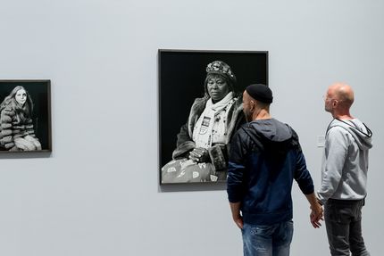 Eröffnung der Ausstellung "Loredana Nemes. Gier Angst Liebe" in der Berlinischen Galerie, 21.6.2018, Foto: Harry Schnitger Eröffnung der Ausstellung "Loredana Nemes. Gier Angst Liebe" in der Berlinischen Galerie, 21.6.2018, Foto: Harry Schnitger