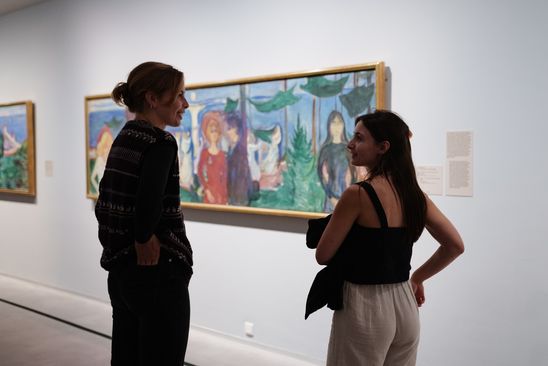 Impressionen Preview „Edvard Munch. Zauber des Nordens“, Berlinische Galerie