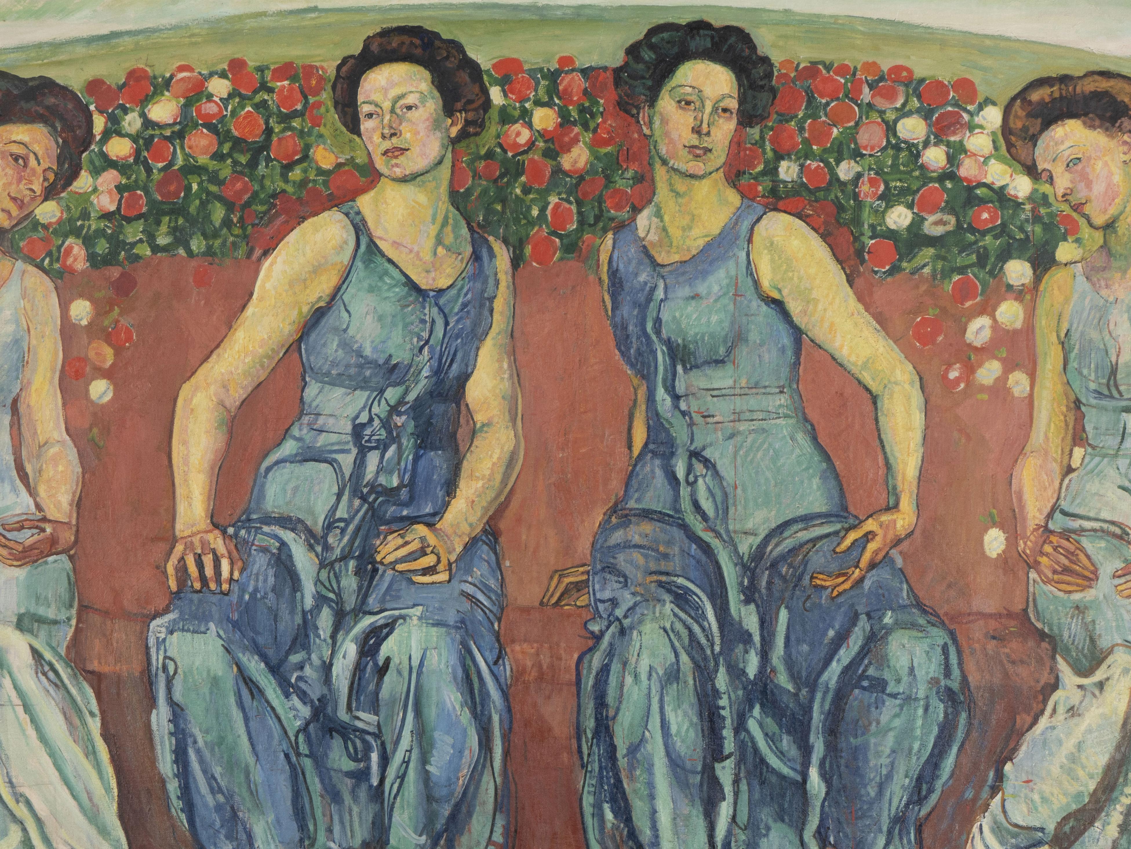 Ferdinand Hodler, Heilige Stunde, 1911 Ferdinand Hodler, Heilige Stunde, 1911