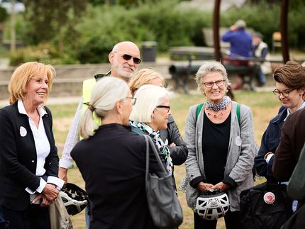 Rundgang auf der 10. Berlin Biennale für Mitglieder des Fördervereins, 13.6.2018, Foto: Hannes Wiedemann Rundgang auf der 10. Berlin Biennale für Mitglieder des Fördervereins, 13.6.2018, Foto: Hannes Wiedemann