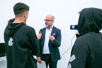 Eröffnung der Ausstellung "realities:united. Fazit" in der Berlinischen Galerie, 26.4.2019, Foto: Dovilė Aleksaitė Eröffnung der Ausstellung "realities:united. Fazit" in der Berlinischen Galerie, 26.4.2019, Foto: Dovilė Aleksaitė