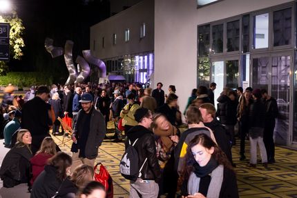 Eröffnung der Ausstellung "Julian Charrière. As We Used To Float" in der Berlinischen Galerie, 26.9.2019, Foto: Harry Schnitger Eröffnung der Ausstellung "Julian Charrière. As We Used To Float" in der Berlinischen Galerie, 26.9.2019, Foto: Harry Schnitger