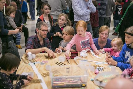 Kindervernissage zur Kunst der Novembergruppe in der Berlinischen Galerie, 11.11.2018, © Foto: Pascal Rohé Kindervernissage zur Kunst der Novembergruppe in der Berlinischen Galerie, 11.11.2018, © Foto: Pascal Rohé