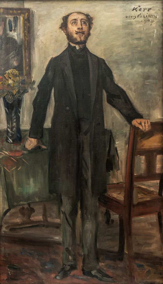 Lovis Corinth, Porträt Alfred Kerr, 1907, © Stiftung Stadtmuseum, Foto: Oliver Ziebe