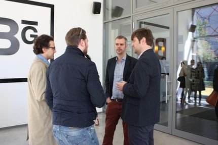 Eröffnung der Ausstellung "Ignacio Uriarte. Acht Stunden zählen" in der Berlinischen Galerie, 3.5.2014, Foto: Carolin Wagner Eröffnung der Ausstellung "Ignacio Uriarte. Acht Stunden zählen" in der Berlinischen Galerie, 3.5.2014, Foto: Carolin Wagner
