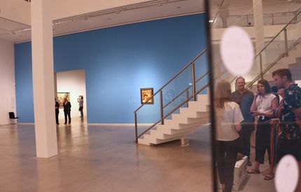 Kick-Off des FSJ-Projekts 2019 "Ich:Du. Du siehst ein Ich, das ich nicht sehe" in der Berlinischen Galerie, 12.6.2019, Foto: Leander Wiesner Kick-Off des FSJ-Projekts 2019 "Ich:Du. Du siehst ein Ich, das ich nicht sehe" in der Berlinischen Galerie, 12.6.2019, Foto: Leander Wiesner