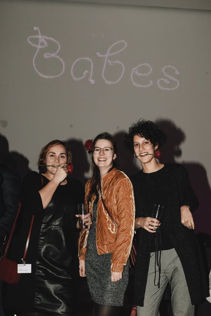 Eröffnung von "Raphaela Vogel. Son of a Witch" in der Berlinischen Galerie im Rahmen von Videoart at Midnight, 29.11.2018, Foto: Pauline Ruthe Eröffnung von "Raphaela Vogel. Son of a Witch" in der Berlinischen Galerie im Rahmen von Videoart at Midnight, 29.11.2018, Foto: Pauline Ruthe