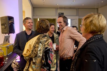 Eröffnung der Ausstellung "Cyrill Lachauer. What do you want here" in der Berlinischen Galerie, 2.11.2017, Foto: Benjamin Pritzkuleit Eröffnung der Ausstellung "Cyrill Lachauer. What do you want here" in der Berlinischen Galerie, 2.11.2017, Foto: Benjamin Pritzkuleit