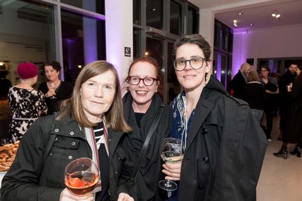 Eröffnung der Ausstellung von Christine Streuli, Fred-Thieler-Preisträgerin 2017, 17.3.2017, Foto: Harry Schnitger Eröffnung der Ausstellung von Christine Streuli, Fred-Thieler-Preisträgerin 2017, 17.3.2017, Foto: Harry Schnitger