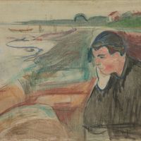Edvard Munch, Melancholie (Abend), 1891