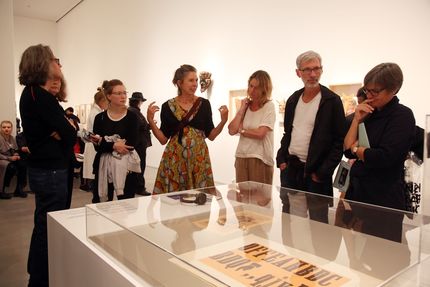 Eröffnung der Ausstellung "Dada Afrika. Dialog mit dem Fremden" in der Berlinischen Galerie, 4.8.2016, Foto: Amin Akhtar Eröffnung der Ausstellung "Dada Afrika. Dialog mit dem Fremden" in der Berlinischen Galerie, 4.8.2016, Foto: Amin Akhtar