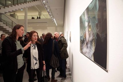 Eröffnung der Ausstellung "Heidi Specker - IN FRONT OF. Fotografien" in der Berlinischen Galerie, 10.3.2016, Foto: Amin Akhtar Eröffnung der Ausstellung "Heidi Specker - IN FRONT OF. Fotografien" in der Berlinischen Galerie, 10.3.2016, Foto: Amin Akhtar