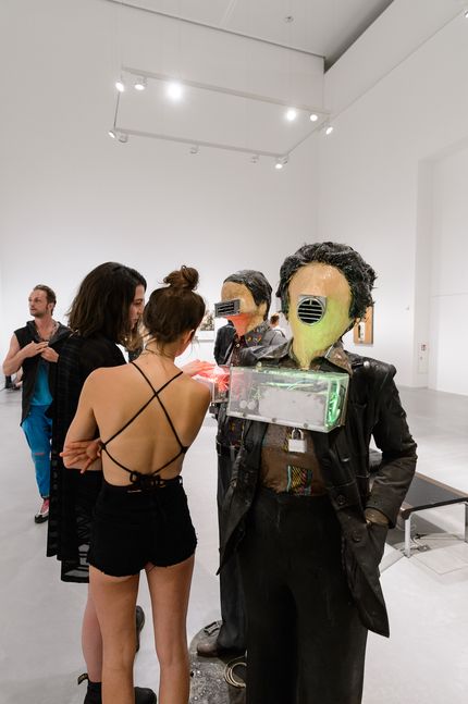 Eröffnung der Ausstellung "Andreas Greiner. Agentur des Exponenten", GASAG Kunstpreis 2016 in der Berlinischen Galerie, 14.9.2016, Foto: Harry Schnitger Eröffnung der Ausstellung "Andreas Greiner. Agentur des Exponenten", GASAG Kunstpreis 2016 in der Berlinischen Galerie, 14.9.2016, Foto: Harry Schnitger