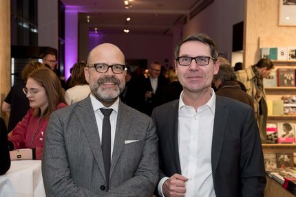 Eröffnung der Ausstellung von Christine Streuli, Fred-Thieler-Preisträgerin 2017, 17.3.2017, Foto: Harry Schnitger Eröffnung der Ausstellung von Christine Streuli, Fred-Thieler-Preisträgerin 2017, 17.3.2017, Foto: Harry Schnitger