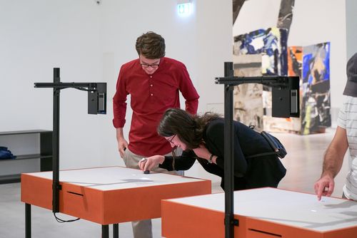 Preview zur Ausstellung "original bauhaus. Die Jubiläumsausstellung", 4.9.2019, Foto: Dovilė Aleksaitė