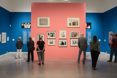 Ausstellungsansicht „ZusammenSpiel. Tabea Blumenschein - Ulrike Ottinger Foto: © Harry Schnitger Ausstellungsansicht „ZusammenSpiel. Tabea Blumenschein - Ulrike Ottinger Foto: © Harry Schnitger