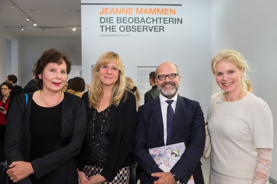 Eröffnung der Ausstellung "Jeanne Mammen. Die Beobachterin" in der Berlinischen Galerie, 5.10.2017, Foto: Harry Schnitger