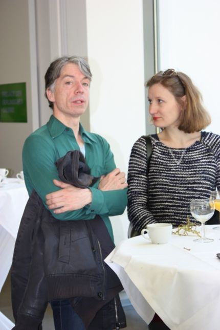 Eröffnung der Ausstellung "Ignacio Uriarte. Acht Stunden zählen" in der Berlinischen Galerie, 3.5.2014, Foto: Carolin Wagner Eröffnung der Ausstellung "Ignacio Uriarte. Acht Stunden zählen" in der Berlinischen Galerie, 3.5.2014, Foto: Carolin Wagner