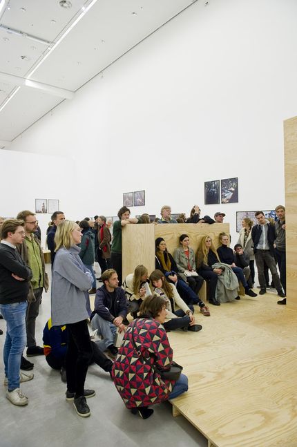 Eröffnung der Ausstellung "Cyrill Lachauer. What do you want here" in der Berlinischen Galerie, 2.11.2017, Foto: Benjamin Pritzkuleit Eröffnung der Ausstellung "Cyrill Lachauer. What do you want here" in der Berlinischen Galerie, 2.11.2017, Foto: Benjamin Pritzkuleit