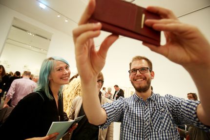 Eröffnung der Ausstellung "Dada Afrika. Dialog mit dem Fremden" in der Berlinischen Galerie, 4.8.2016, Foto: Amin Akhtar Eröffnung der Ausstellung "Dada Afrika. Dialog mit dem Fremden" in der Berlinischen Galerie, 4.8.2016, Foto: Amin Akhtar