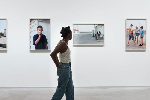 Eröffnung der Ausstellung "Fotografierte Ferne. Fotografen auf Reisen (1880–2015)" in der Berlinischen Galerie, 18.5.2017, Foto: Harry Schnitger