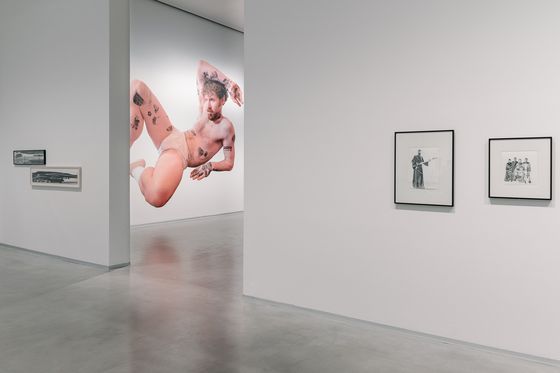 Installation view “Marc Brandenburg. 20th Century Debris”, Berlinische Galerie, Photo: Justus Lemm