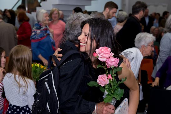 Eröffnung der Ausstellung "Loredana Nemes. Gier Angst Liebe" in der Berlinischen Galerie, 21.6.2018, Foto: Harry Schnitger