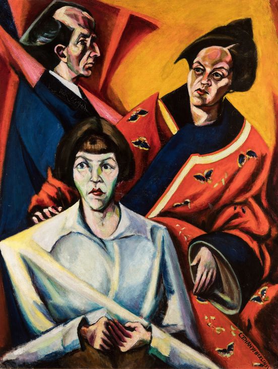 Lajos Tihanyi, Familie, 1921