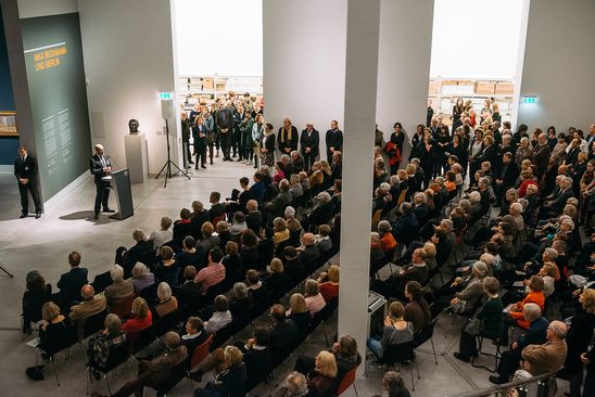 Preview des Fördervereins zur Ausstellung "Max Beckmann und Berlin", 18.11.2015, Foto: Hannes Wiedemann