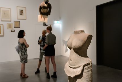 Eröffnung der Ausstellung "Andreas Greiner. Agentur des Exponenten", GASAG Kunstpreis 2016 in der Berlinischen Galerie, 14.9.2016, Foto: Harry Schnitger Eröffnung der Ausstellung "Andreas Greiner. Agentur des Exponenten", GASAG Kunstpreis 2016 in der Berlinischen Galerie, 14.9.2016, Foto: Harry Schnitger