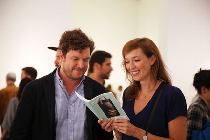 Eröffnung der Ausstellung "Dada Afrika. Dialog mit dem Fremden" in der Berlinischen Galerie, 4.8.2016, Foto: Amin Akhtar Eröffnung der Ausstellung "Dada Afrika. Dialog mit dem Fremden" in der Berlinischen Galerie, 4.8.2016, Foto: Amin Akhtar