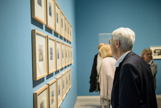 Preview zur Ausstellung "Die fotografierte Ferne. Fotografen auf Reisen (1880–2015)", 17.5.2017, Foto: Hannes Wiedemann