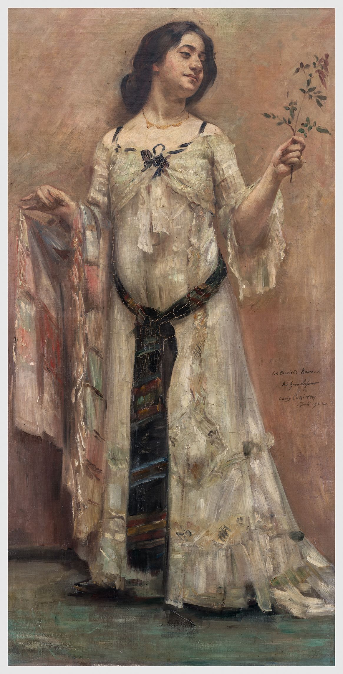 Lovis Corinth, Porträt Charlotte Berend im weißen Kleid, 1902, © Sammlung Stiftung Stadtmuseum Berlin, Repro: Oliver Ziebe, Berlin Lovis Corinth, Porträt Charlotte Berend im weißen Kleid, 1902, © Sammlung Stiftung Stadtmuseum Berlin, Repro: Oliver Ziebe, Berlin