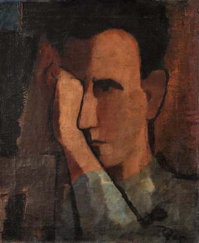 Gyula Pap, Der Beobachter (Selbstbildnis), um 1928 © VG Bild-Kunst, Bonn 2023, Foto: Staatliche Museen zu Berlin, Nationalgalerie / Andreas Kilger Gyula Pap, Der Beobachter (Selbstbildnis), um 1928 © VG Bild-Kunst, Bonn 2023, Foto: Staatliche Museen zu Berlin, Nationalgalerie / Andreas Kilger