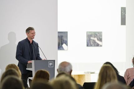 Eröffnung der Ausstellung "Cyrill Lachauer. What do you want here" in der Berlinischen Galerie, 2.11.2017, Foto: Benjamin Pritzkuleit Eröffnung der Ausstellung "Cyrill Lachauer. What do you want here" in der Berlinischen Galerie, 2.11.2017, Foto: Benjamin Pritzkuleit