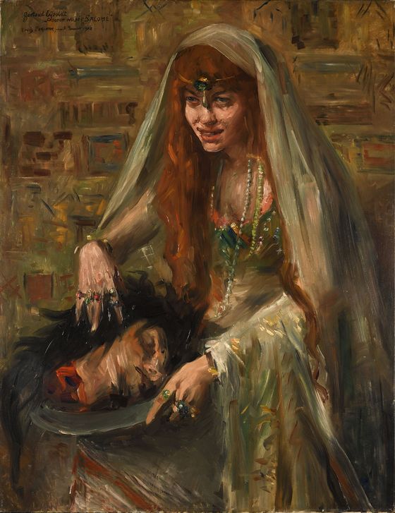 Lovis Corinth, Gertrud Eysoldt als Salome, 1903, © Klassik Stiftung Weimar