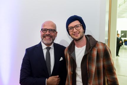 Eröffnung der Ausstellung "Julian Charrière. As We Used To Float" in der Berlinischen Galerie, 26.9.2019, Foto: Harry Schnitger Eröffnung der Ausstellung "Julian Charrière. As We Used To Float" in der Berlinischen Galerie, 26.9.2019, Foto: Harry Schnitger