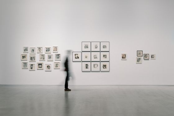 Installation view “Marc Brandenburg. 20th Century Debris”, Berlinische Galerie, Photo: Justus Lemm