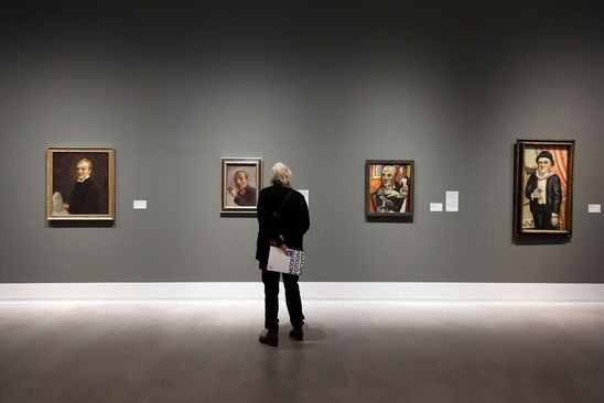 Eröffnung der Ausstellungen "Max Beckmann und Berlin" und "Das sind wir. Porträtfotografie 1996 bis 2013" in der Berlinischen Galerie, 19.11.2015, Foto: Amin Akhtar