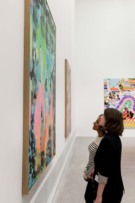 Eröffnung der Ausstellung von Christine Streuli, Fred-Thieler-Preisträgerin 2017, 17.3.2017, Foto: Harry Schnitger Eröffnung der Ausstellung von Christine Streuli, Fred-Thieler-Preisträgerin 2017, 17.3.2017, Foto: Harry Schnitger