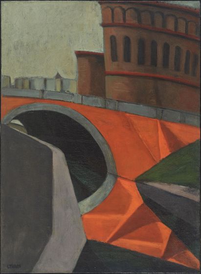 Lajos Tihanyi, Ufer, 1921, Galerie Berinson, Berlin © Urheberrechte am Werk erloschen Lajos Tihanyi, Ufer, 1921, Galerie Berinson, Berlin © Urheberrechte am Werk erloschen