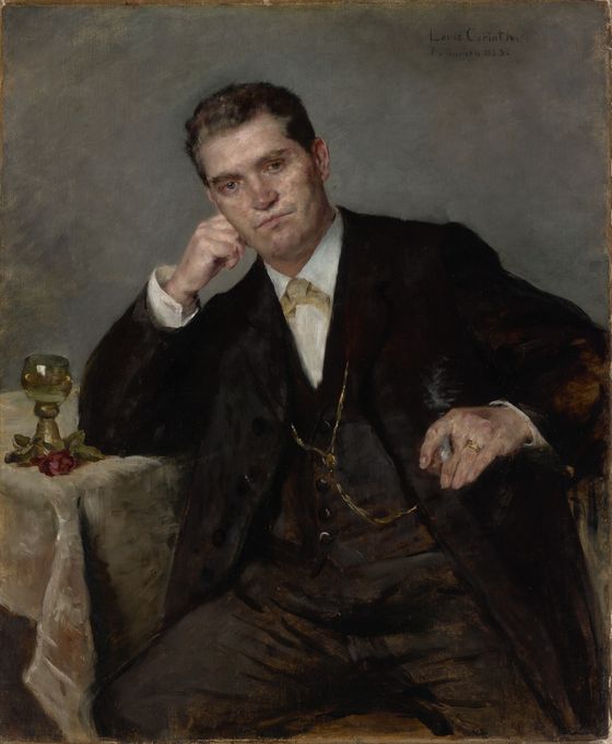 Lovis Corinth, Franz Heinrich Corinth, der Vater des Künstlers, 1883, © Städtische Galerie im Lenbachhaus und Kunstbau München