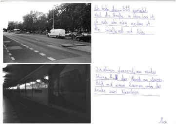 Fotografie und Text von Alex aus dem Projekt "Bildreportagen aus dem Märkischen Viertel"