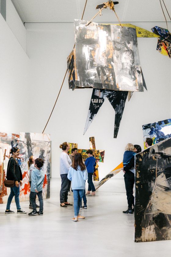 Emilio Vedova, Absurdes Berliner Tagebuch ’64, 1964, Berlinische Galerie, © Fondazione Emilio e Annabianca Vedova, Foto: Lutz Bertram