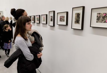 Eröffnung der Ausstellung von Christine Streuli, Fred-Thieler-Preisträgerin 2017, 17.3.2017, Foto: Harry Schnitger Eröffnung der Ausstellung von Christine Streuli, Fred-Thieler-Preisträgerin 2017, 17.3.2017, Foto: Harry Schnitger