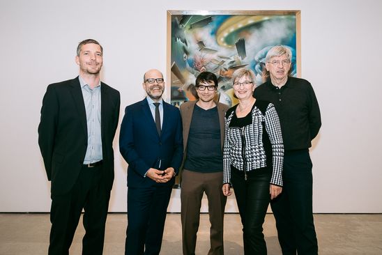 Preview der aktuellen Ausstellungen vor der großen Wiedereröffnung der Berlinischen Galerie, 27.5.2015, Foto: Hannes Wiedemann